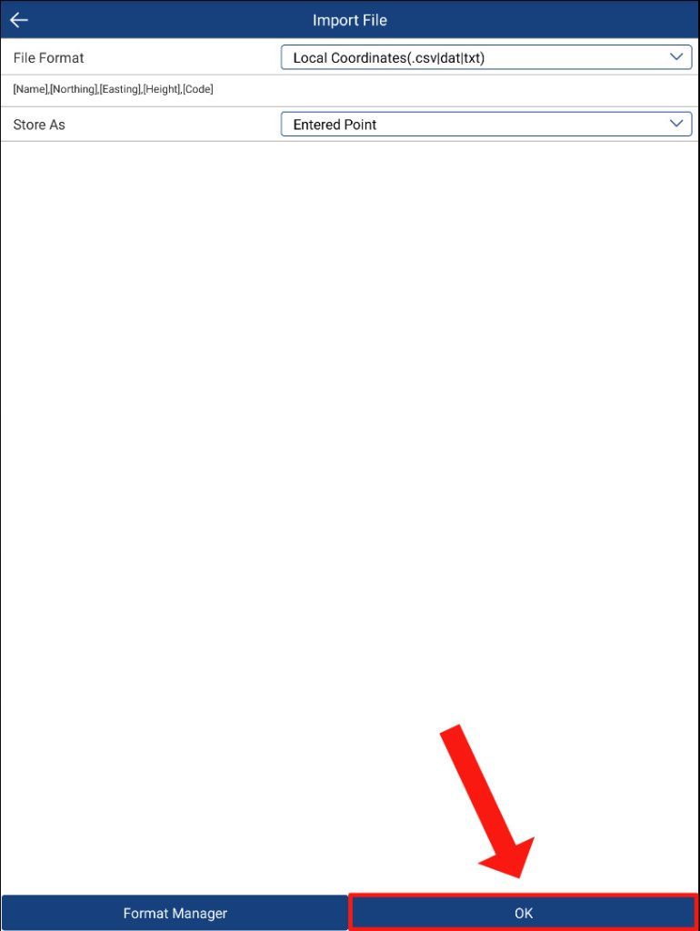 Importing CSV Files - Survey Assistant